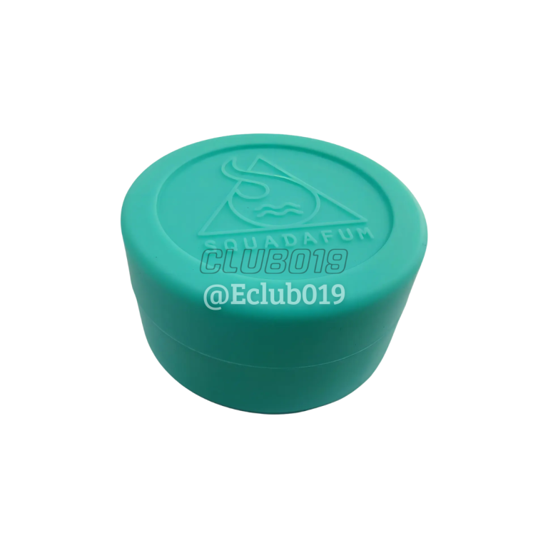 POTE SQUADAFUM SILICONE REDONDO 10ML VERDE