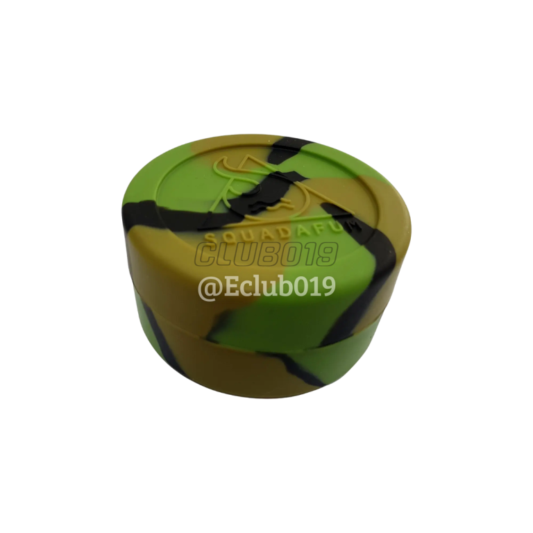 POTE SQUADAFUM SILICONE REDONDO 10ML CAMUFLADO