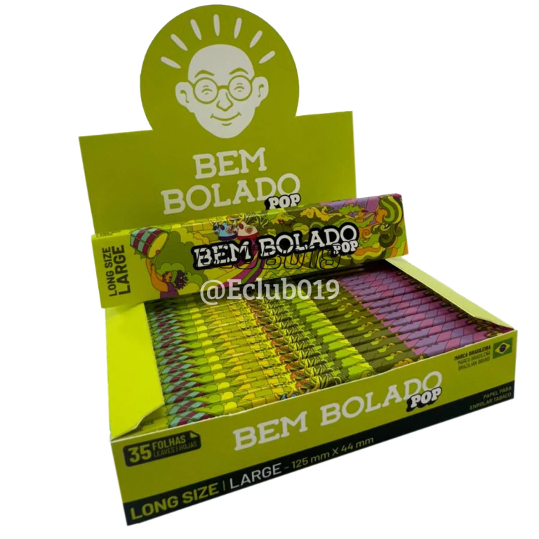 SEDA BEM BOLADO POP LARGE VERDE LONGA 24X35