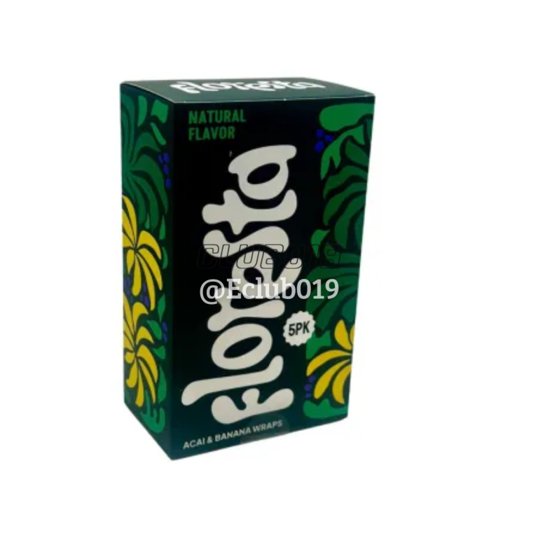 BLUNT WRAP FLORESTA ACAI E BANANA FOLHA AROMATIZADA 25X5