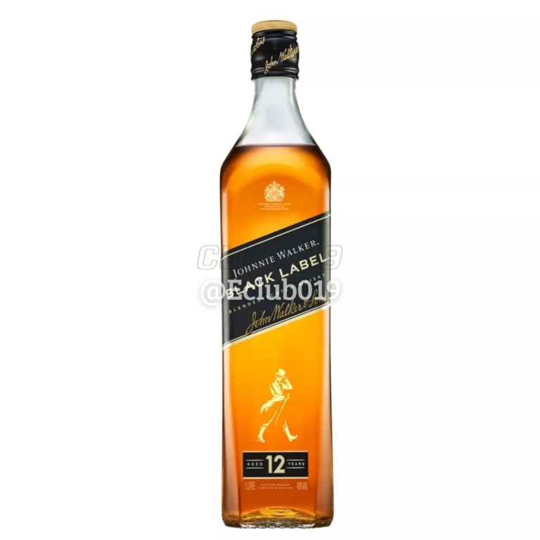 WHISKY JOHNNIE WALKER BLACK LABEL 12 ANOS ESCOCÊS 1 LITRO ORIGINAL