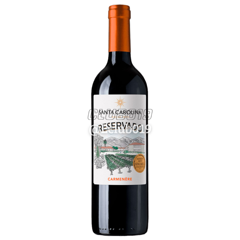 VINHO CHILENO SANTA CAROLINA RESERVADO CARMENERE 750ML