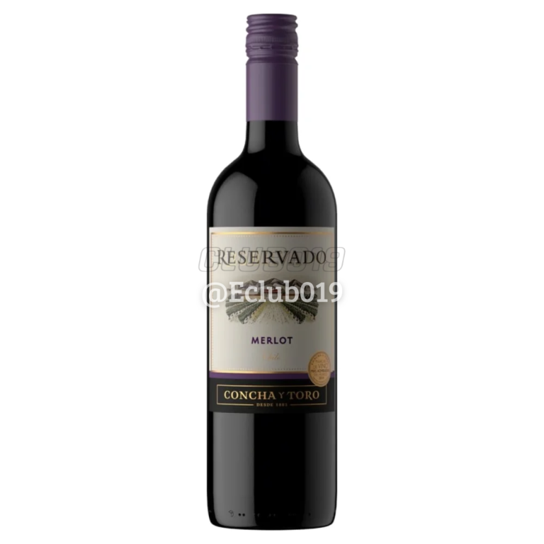 VINHO CHILENO CONCHA Y TORO RESERVADO MERLOT 750ML