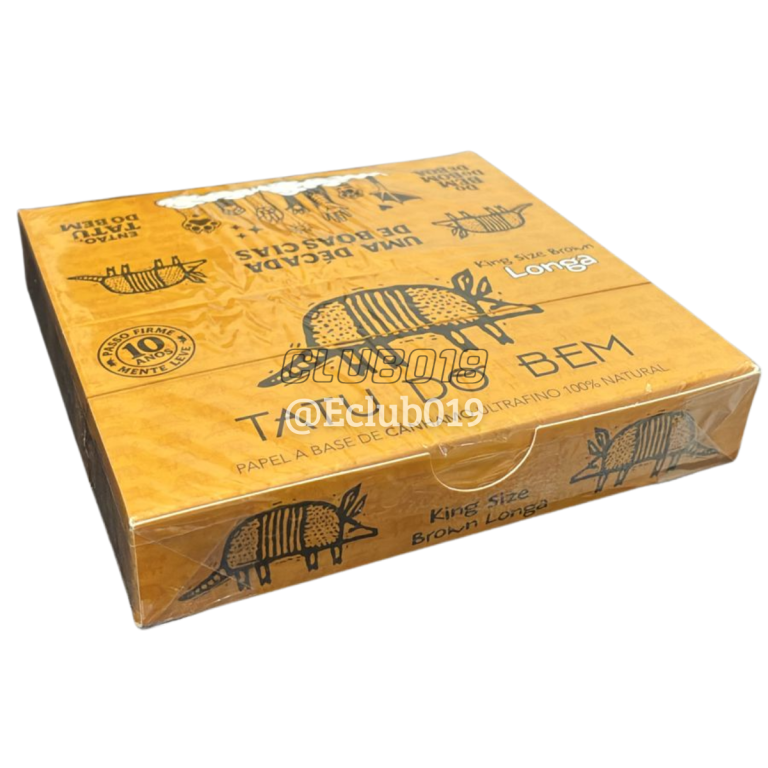 SEDA TATU DO BEM BROWN LONGA 25X32