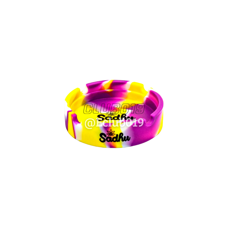 CINZEIRO SADHU SILICONE REDONDO P AMARELO/ROXO/BRANCO