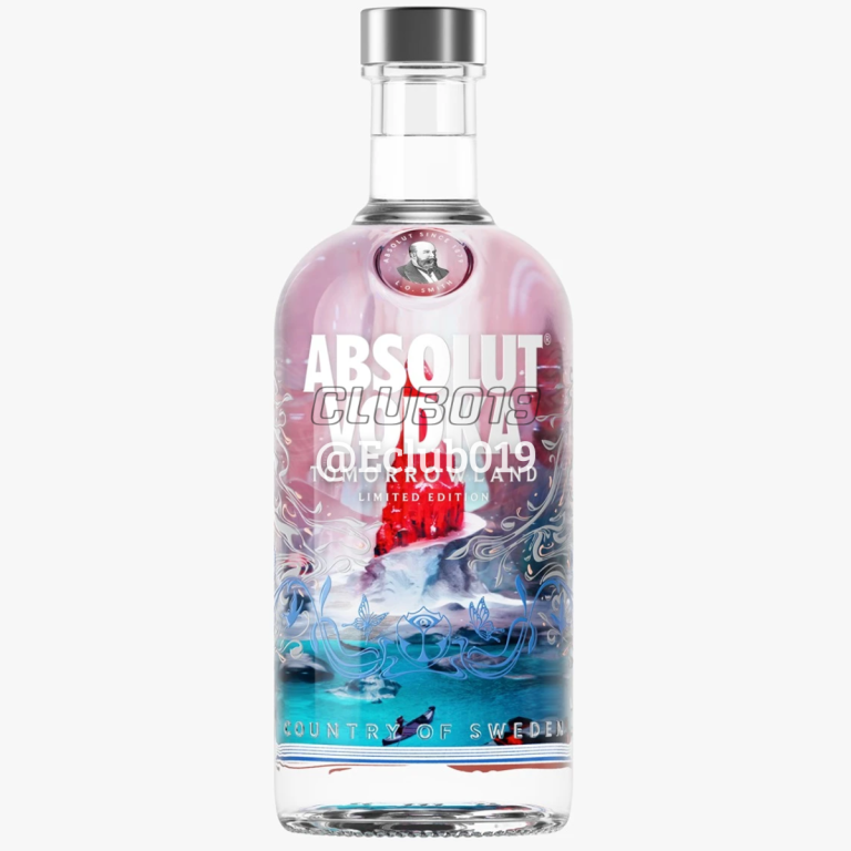 VODKA ABSOLUT ORIGINAL 700ML EDIÇÃO TOMORROWLAND CRYSTAL