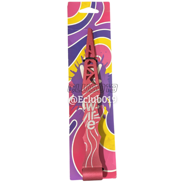 PEGADOR CARVÃO NARGUILE PEQUENO WIRE VERMELHO Pinça