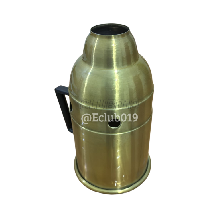 ABAFADOR NARGUILE DOURADO Alumínio Anodizado