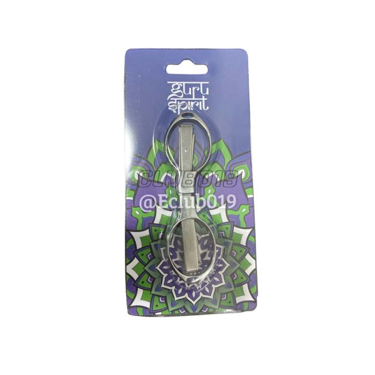 TESOURA GURU SPIRIT METAL PRATA Dobrável Tabacaria