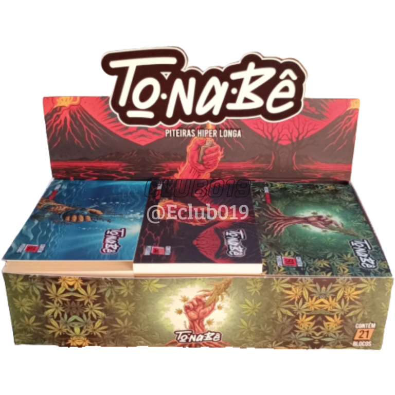 PITEIRA TONABE HIPER LONGA 21un C/60 Folhas Tabacaria KS