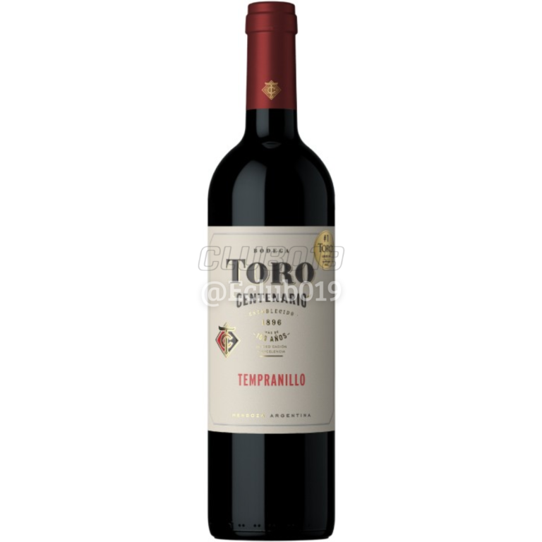 VINHO TORO CENTENARIO TEMPRANILLO 750ml Argentino
