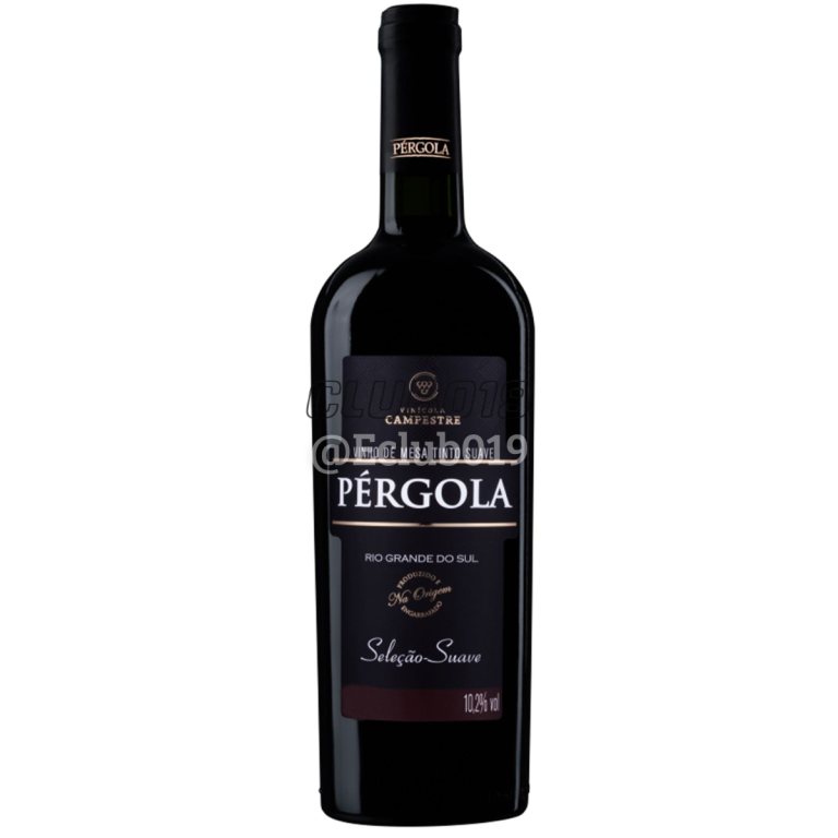 VINHO TINTO PERGOLA SUAVE 1L Nacional Brasileiro
