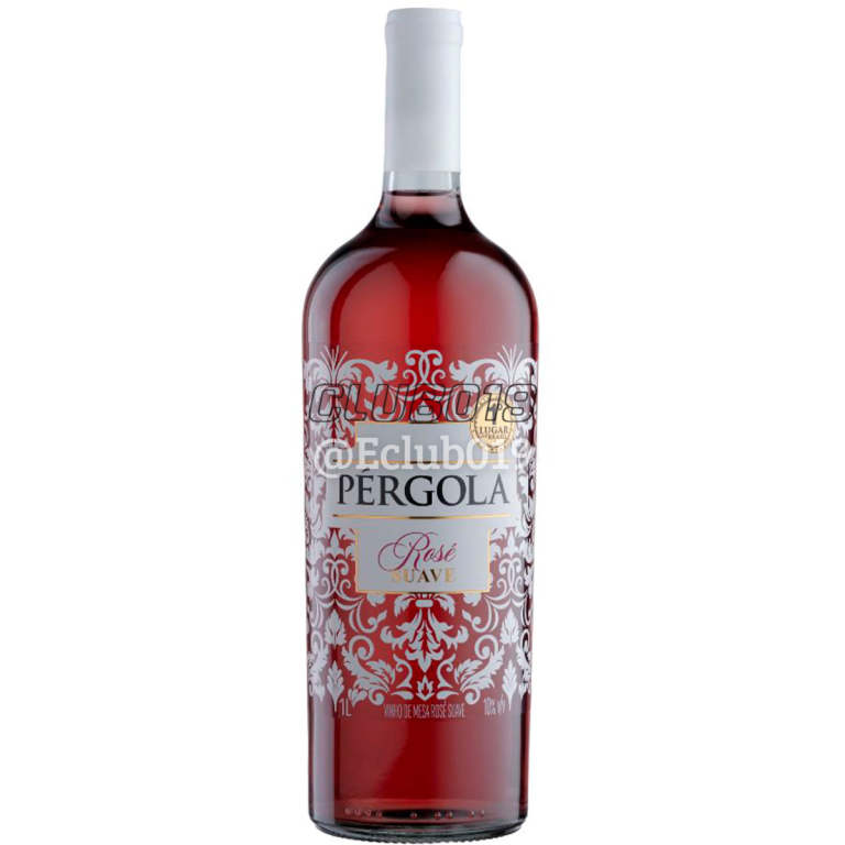 VINHO ROSÉ PERGOLA SUAVE 1L Nacional Brasileiro