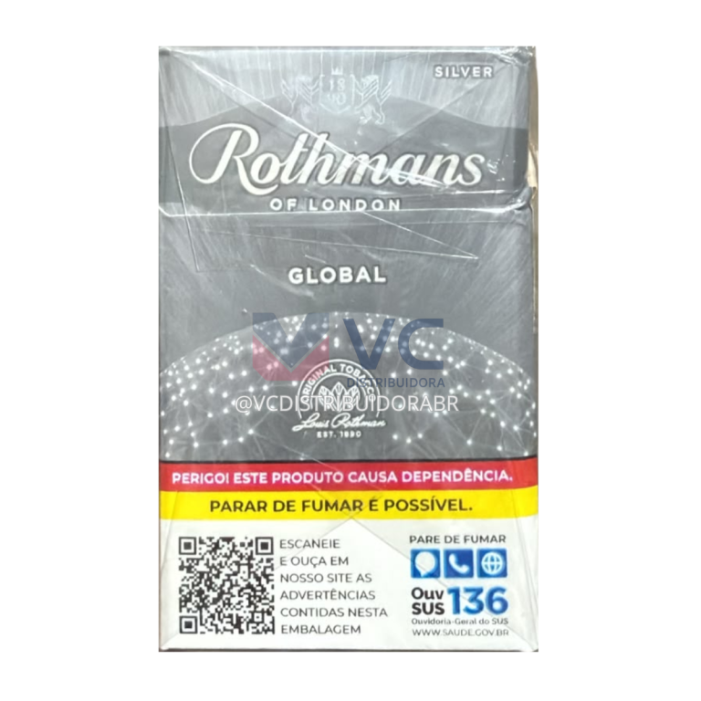 ROTHMANS GLOBAL SILVER PCT/10 X20 BAT Tabacaria