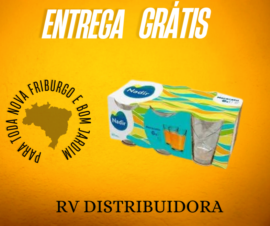 CONJ DE COPOS NADIR 280ML MARACATU REF 2018 -EMB.COM 6 PEÇAS