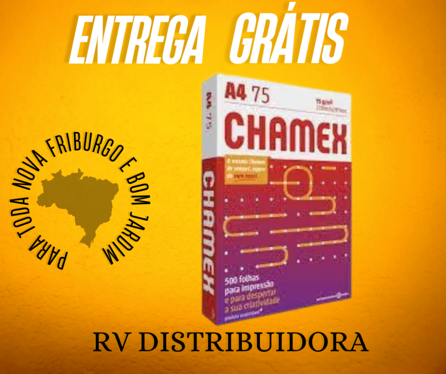 PAPEL A4 CHAMEX 210X297X75GR-500F