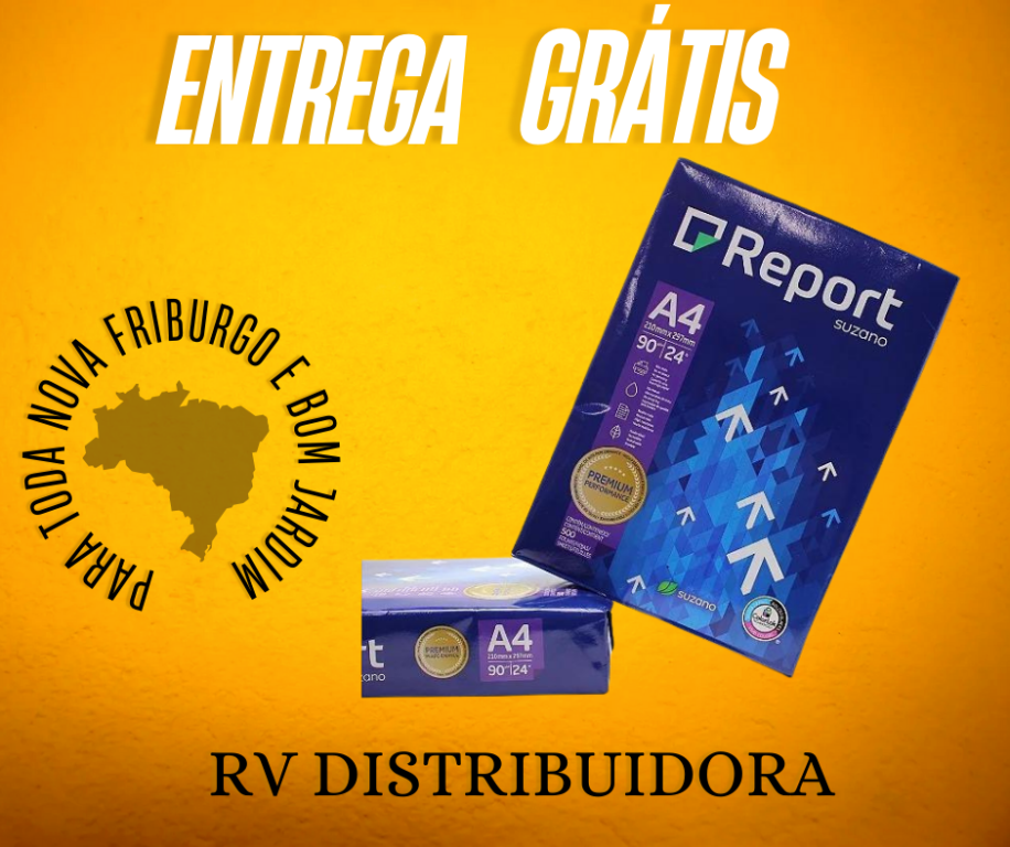 PAPEL A4 SULFITE REPORT PREMIUM 90g 500 F