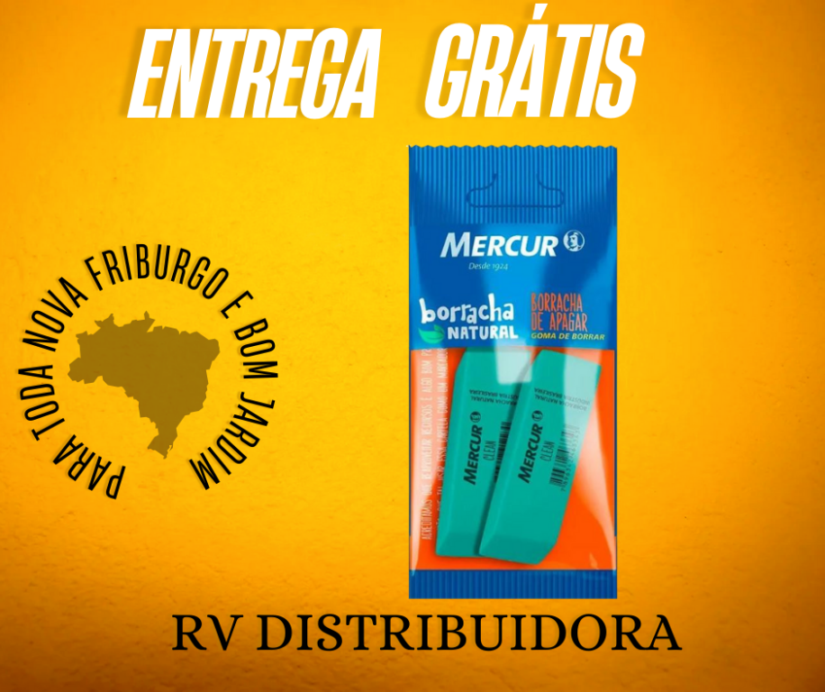 BORRACHA MERCUR BLISTER CLEAN VERDE COM 2 UND