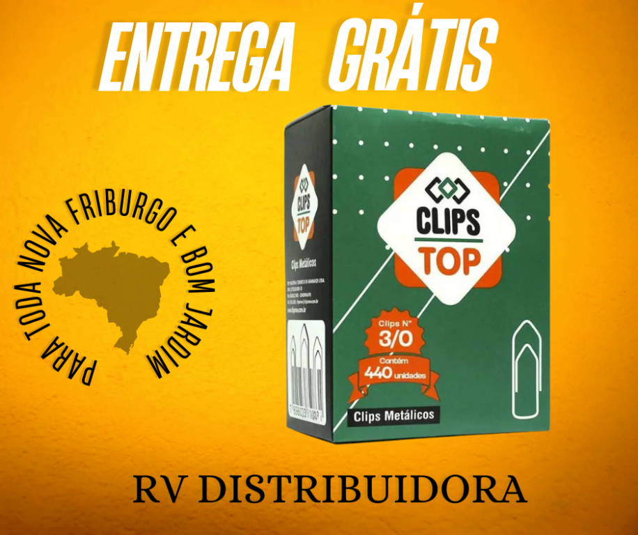 CLIPS 3/0 CX COM 440 UNIDADES