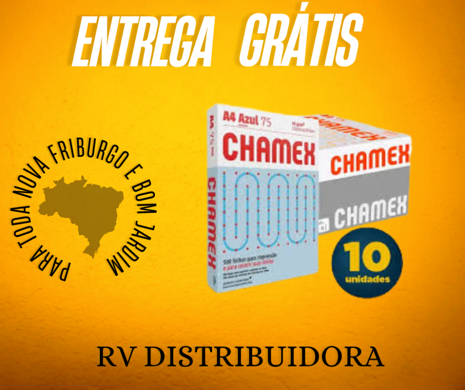 PAPEL A4 CHAMEX  AZUL 75GRS 500FLS