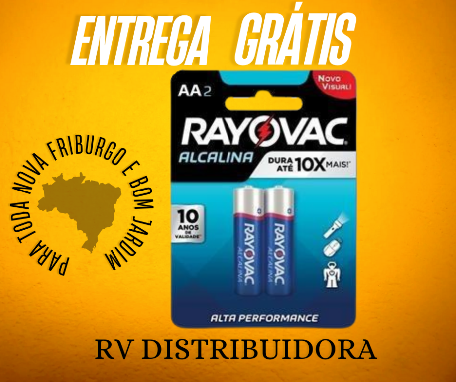 PILHA ALCALINA AA CARTELA C/2 UN