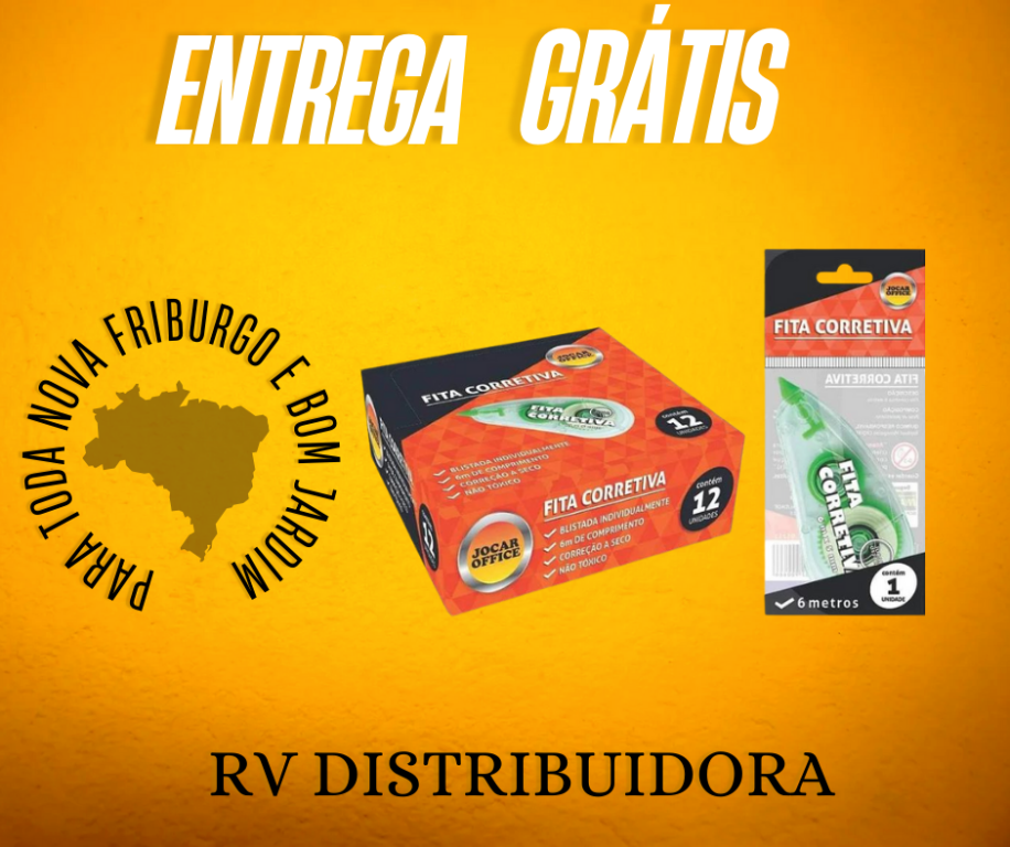 CORRETIVO FITA JOCAR OFFICE 6MX5MM
