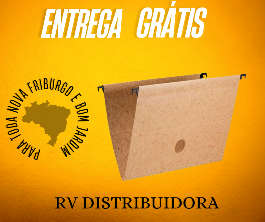 Pasta suspensa (marmorizada) Castanha Plastif Haste Plast - Dello