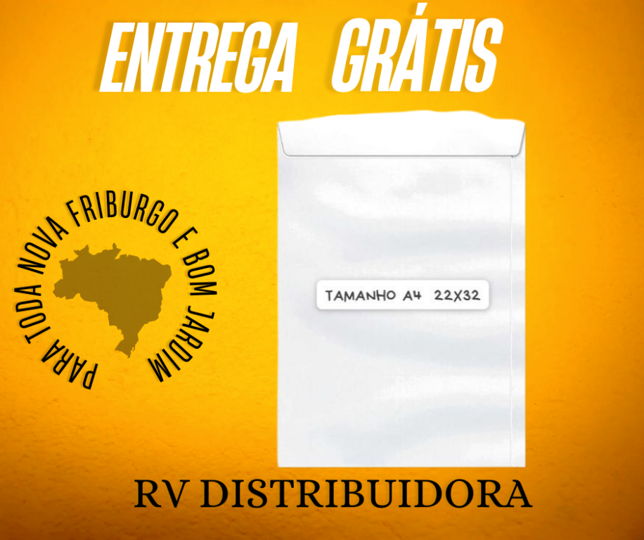 ENVELOPE BRANCO TAMANHO A4 90g (22X32) 229X324MM