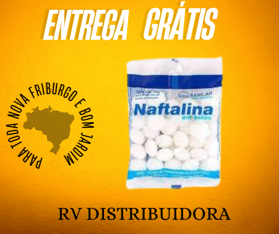 NAFTALINA SANY EM BOLAS 30GR