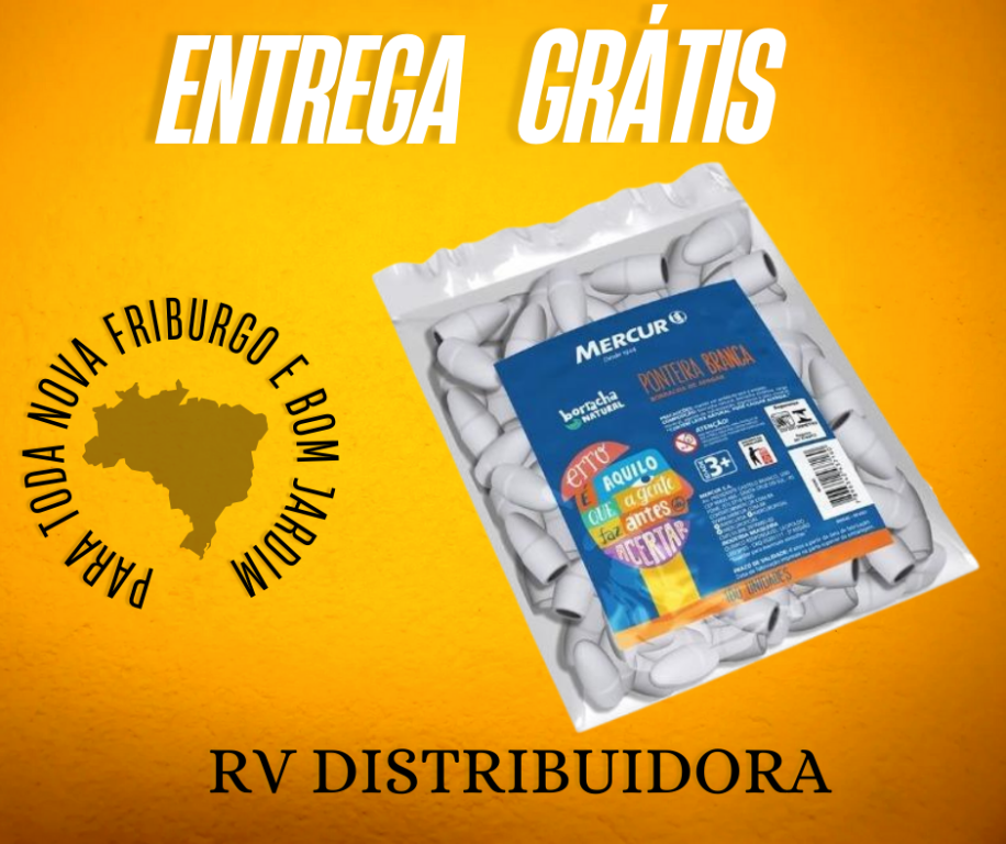 BORRACHA PONTEIRA BRANCA KIT UN