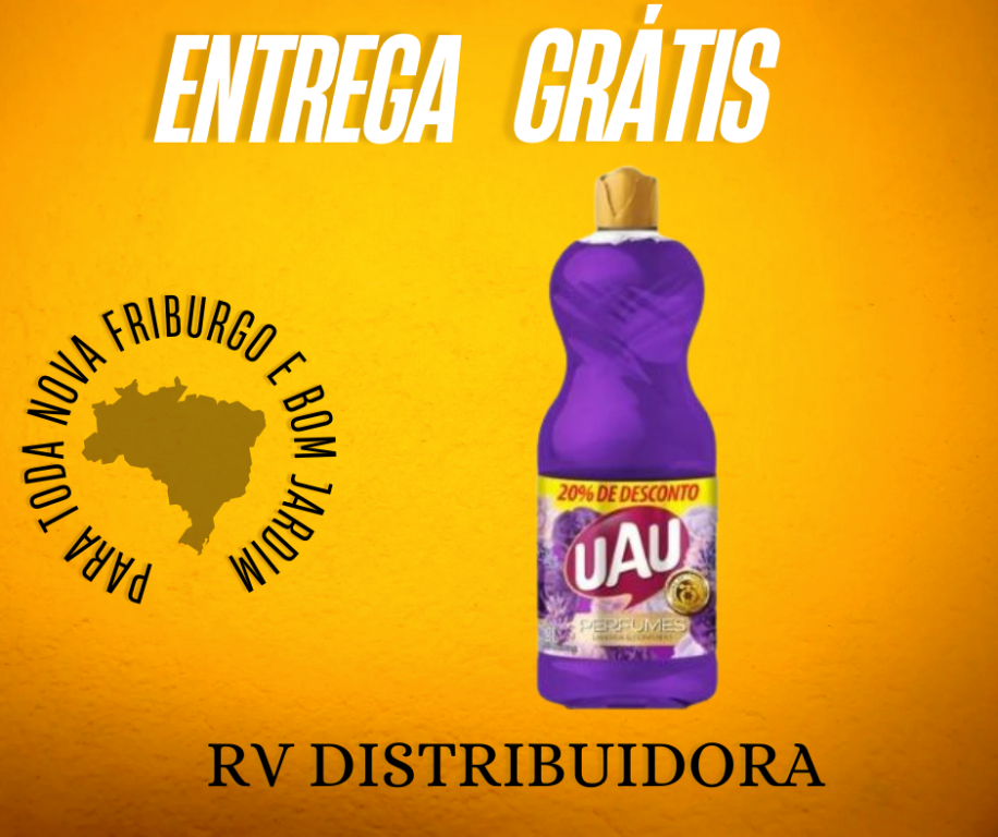 LIMPADOR PERFUMADO UAU 2000 ML LAVANDA
