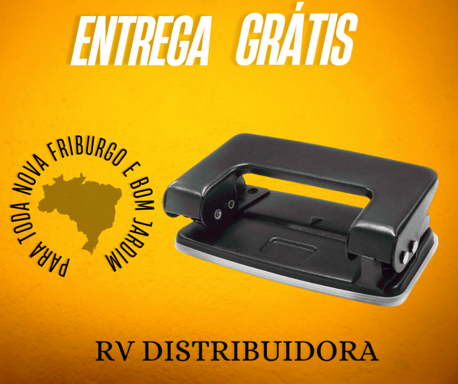 PERFURADOR DE PAPEL KIT K-202 8CM - 8 FLS