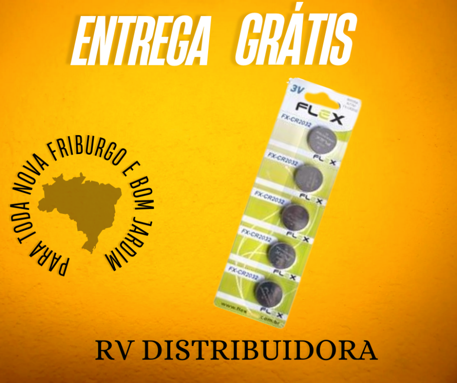 PILHA BATERIA BOTÃO CR2032 3V -01 UND