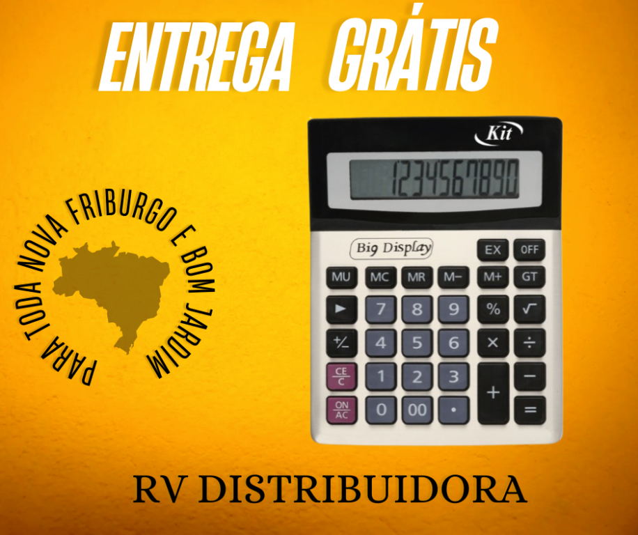 CALCULADORA DE MESA 12 DIG PILHA DM-1200V
