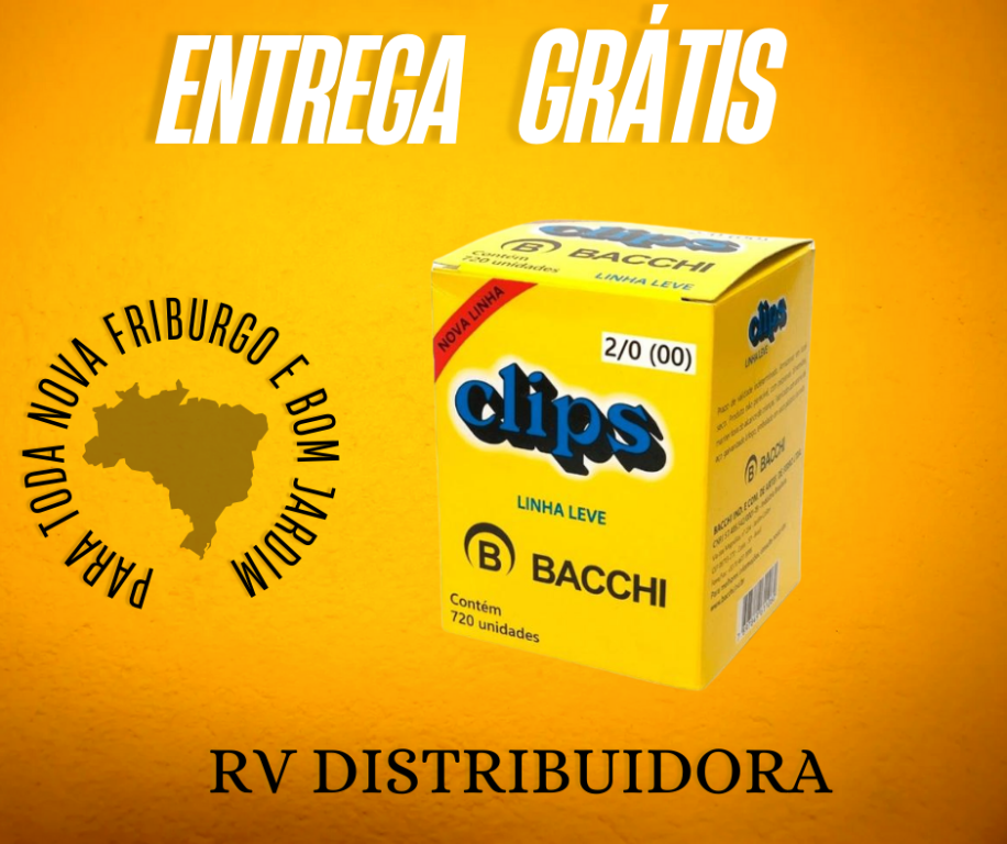 CLIPS 2/0 GALV LEVE 720 UN - BACCHI