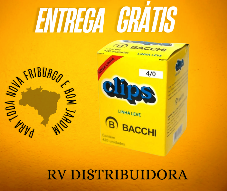 CLIPS 4/0 GALV LEVE 420 UN - BACCHI