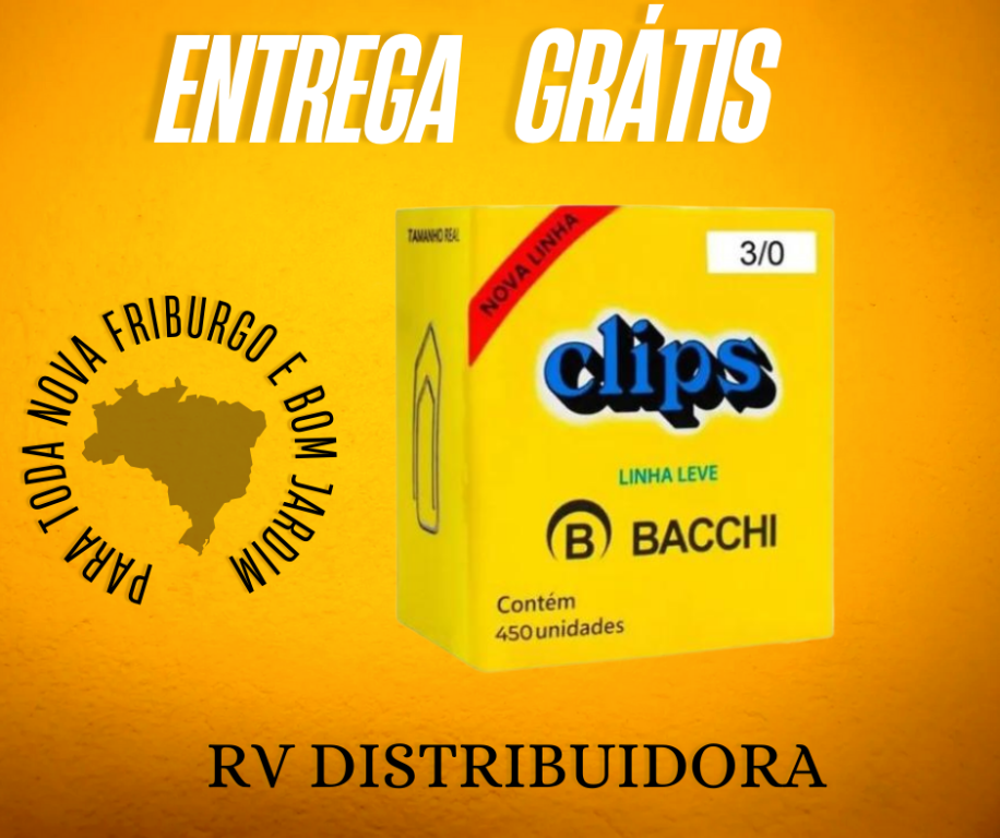 CLIPS 3/0 GALV LEVE 450 UN - BACCHI