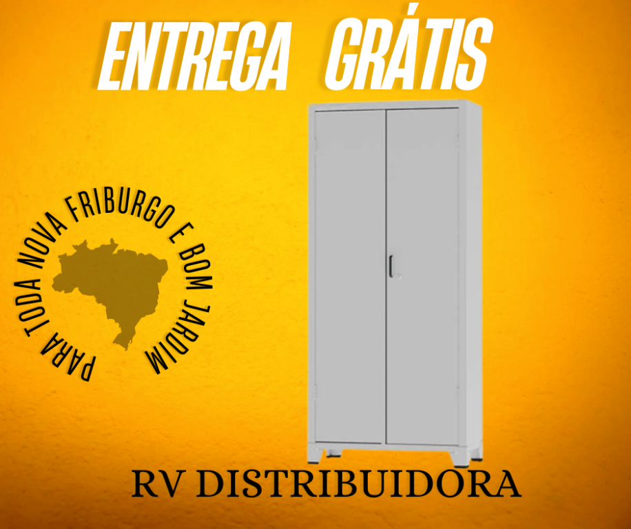 ARMARIO EM AÇO AMAPÁ 1,90X0,90X0,40 CH 26 CINZA - UNIDADE