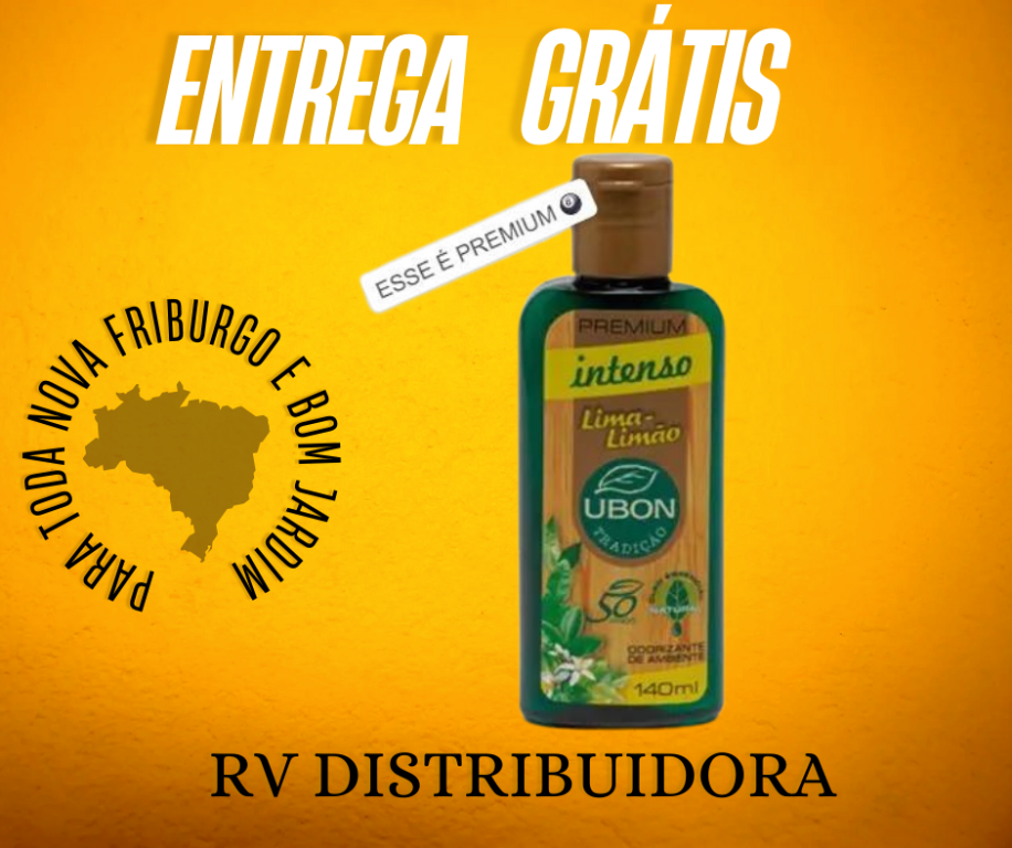 ESSENCIA UBON INTENSO LIMA LIMÃO - 140ML