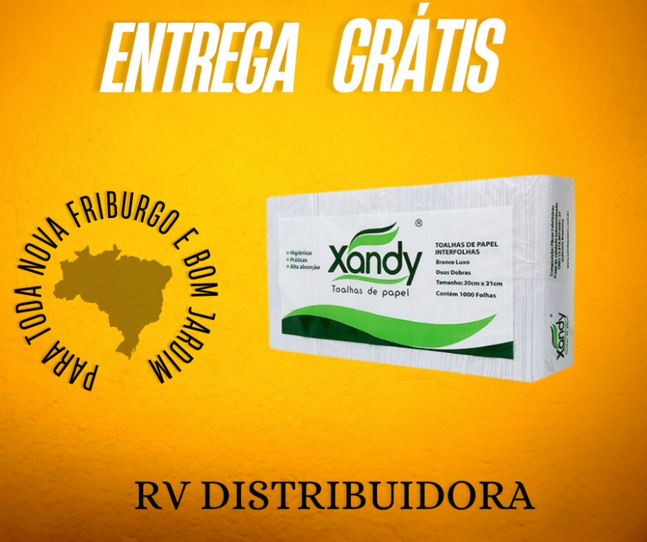 TOALHA DE PAPEL INTERFOLHA BRANCO LUXO 1000F XANDY