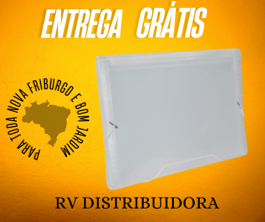 PASTA SANFONADA A4 12 DIV. CRISTAL DELLOLINE 6079.H