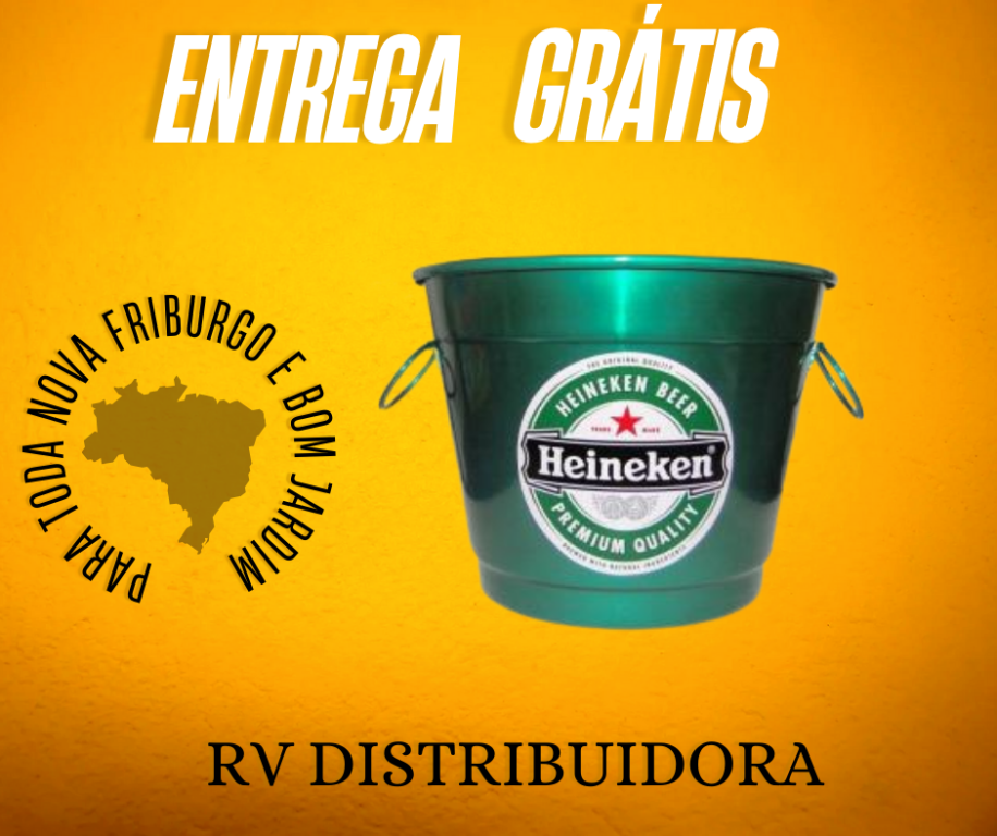 BALDE DE GELO ALUM.5,7LTS P/3 GARR.HEINEKEN 456