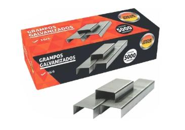 GRAMPO 26/6 JOCAR GALVANIZADO COM 5000 JOCAR