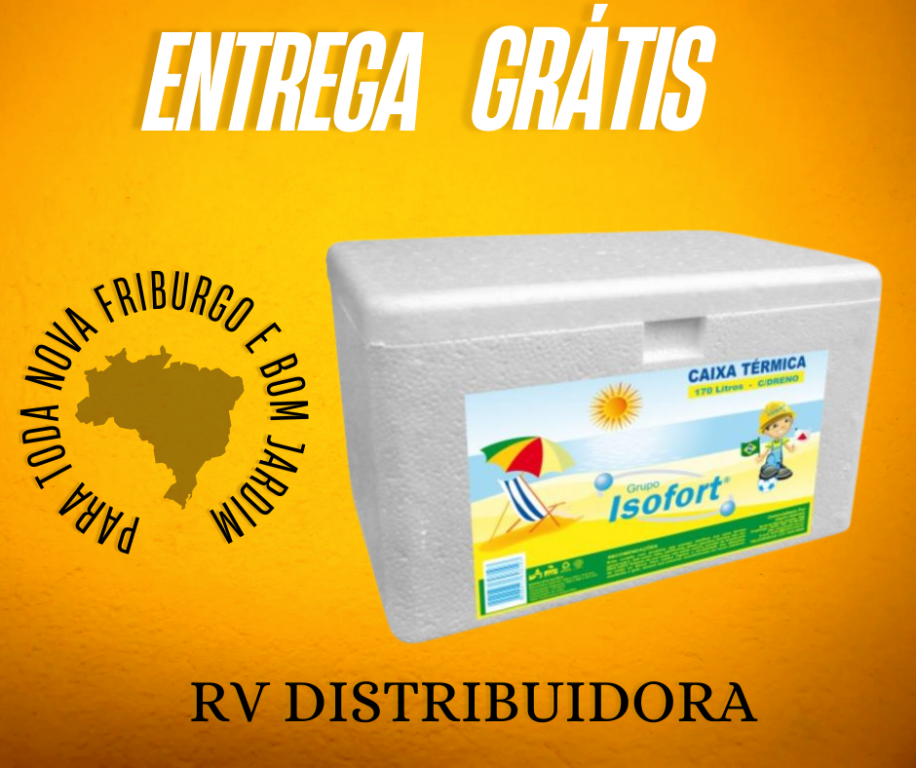 CAIXA ISOPOR TERMICA 170LTS