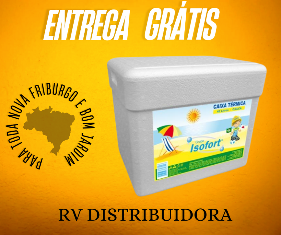 CAIXA ISOPOR TERMICA 45LTS