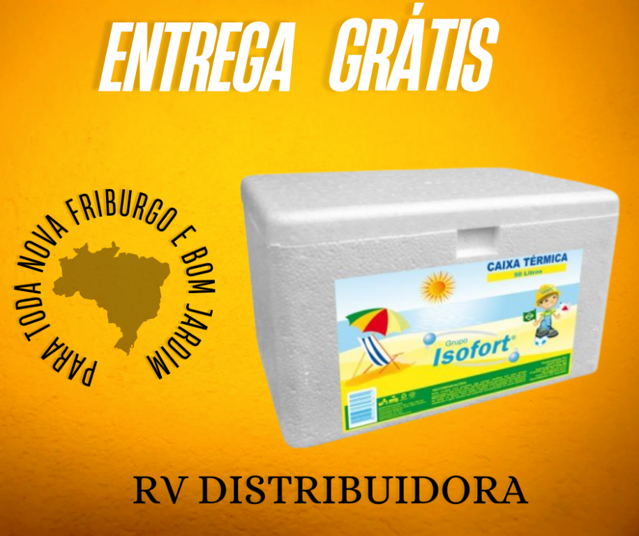 CAIXA ISOPOR TERMICA 50LTS