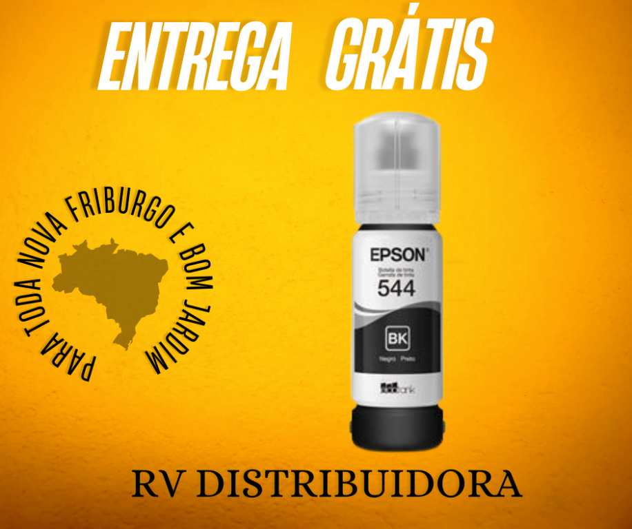 REFIL DE TINTA EPSON 544 PRETO - EPSON
