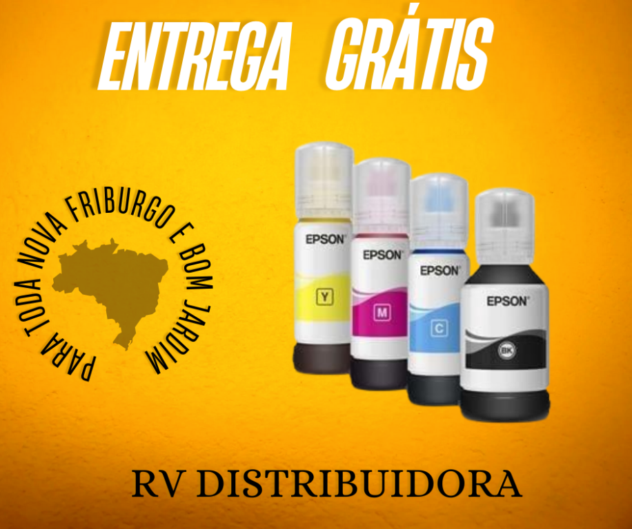 REFIL DE TINTA EPSON 504 PRETO/MAGENTA/AMARELO E CIANO - EPSON Refil tinta Preta 127 ml.