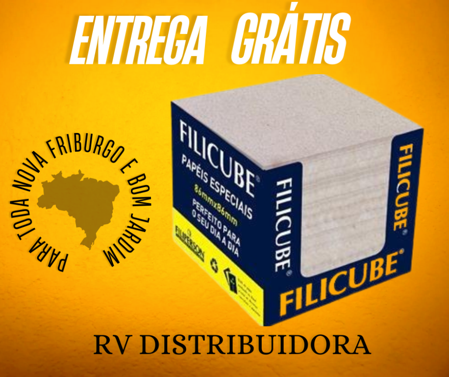 BLOCO DE ANOTAÇÕES FILICUBE 8 CM X 8 CM 90 G RECADO NATURA - FILIPERSON