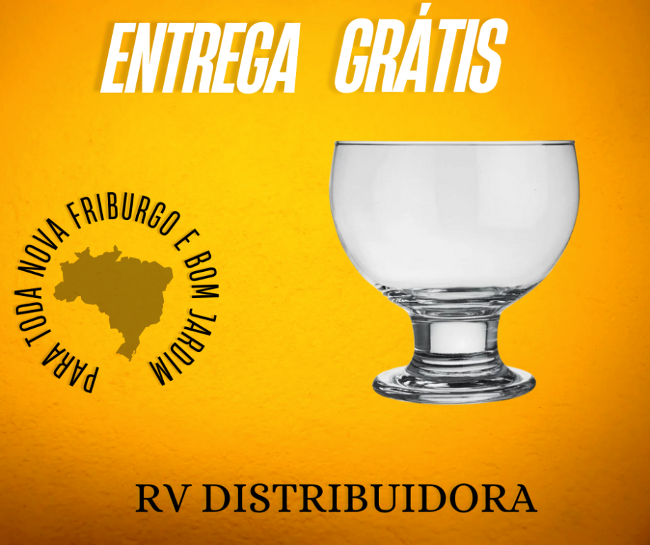 TAÇAS NADIR 400ML SORVETE PAULISTA 12 PEÇAS